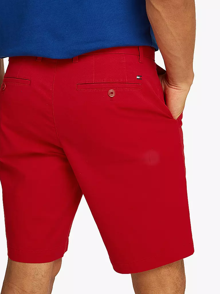 TOMMY HILFIGER | Shorts Relaxed Tapered HARLEM 1985 | Rojo