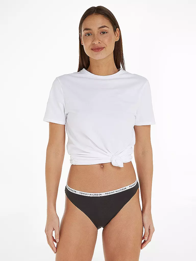 TOMMY HILFIGER | Slip Paquete de 3 | Negro