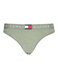 TOMMY HILFIGER | Slip rojo | Verde claro