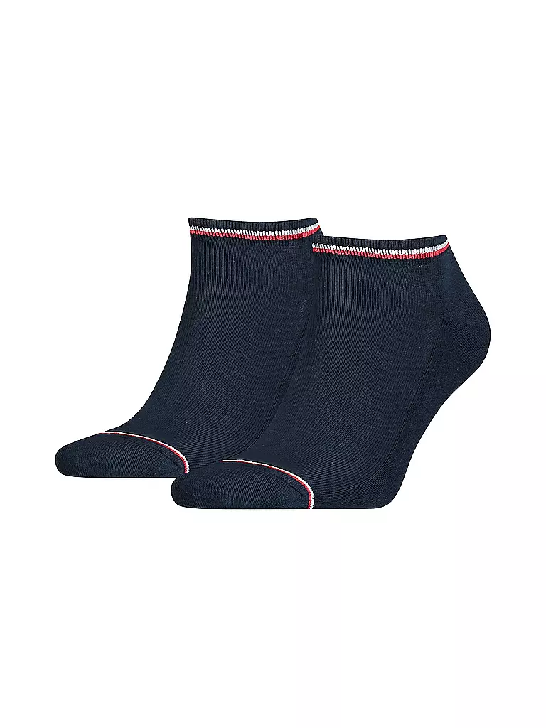 TOMMY HILFIGER | Sneaker Socken 2-er Pkg. navy | Azul