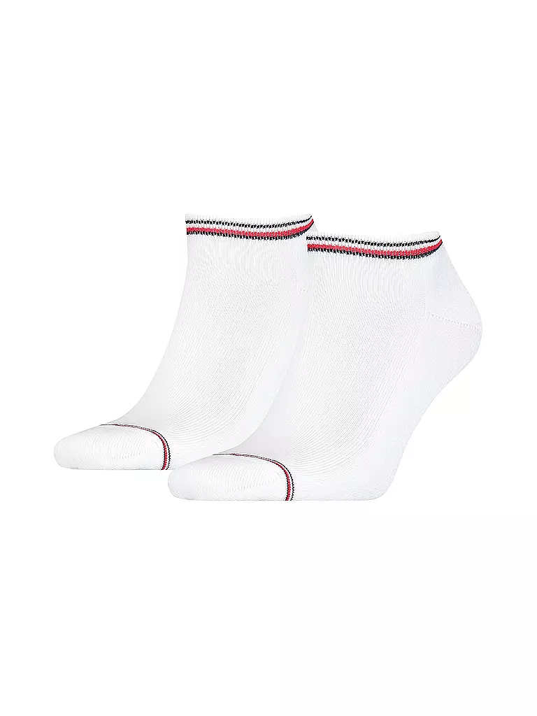 TOMMY HILFIGER | Sneaker Socken 2-er Pkg. white | Blanco