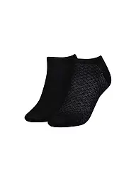 TOMMY HILFIGER | Sneaker Socken 2er Pkg white | Negro