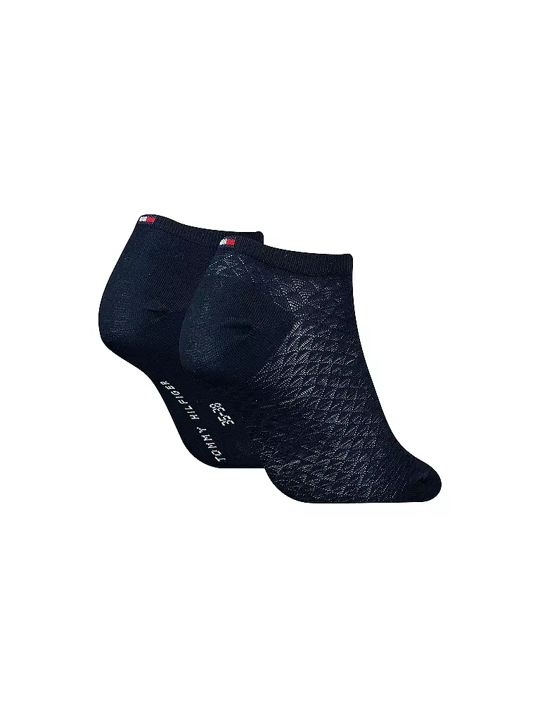 TOMMY HILFIGER | Sneaker Socken 2er Pkg navy | Azul oscuro