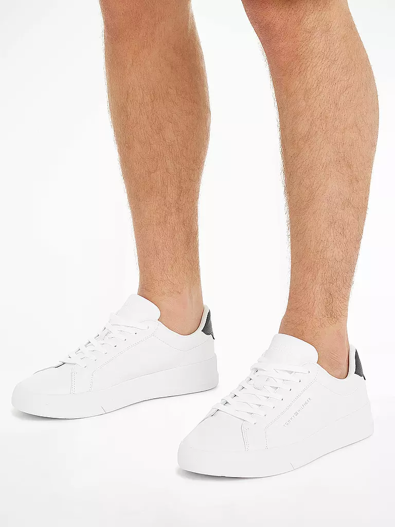 TOMMY HILFIGER | Sneaker TH COURT | Blanco