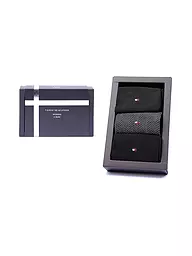 TOMMY HILFIGER | Socken Geschenkbox 3er Pkg black | Negro
