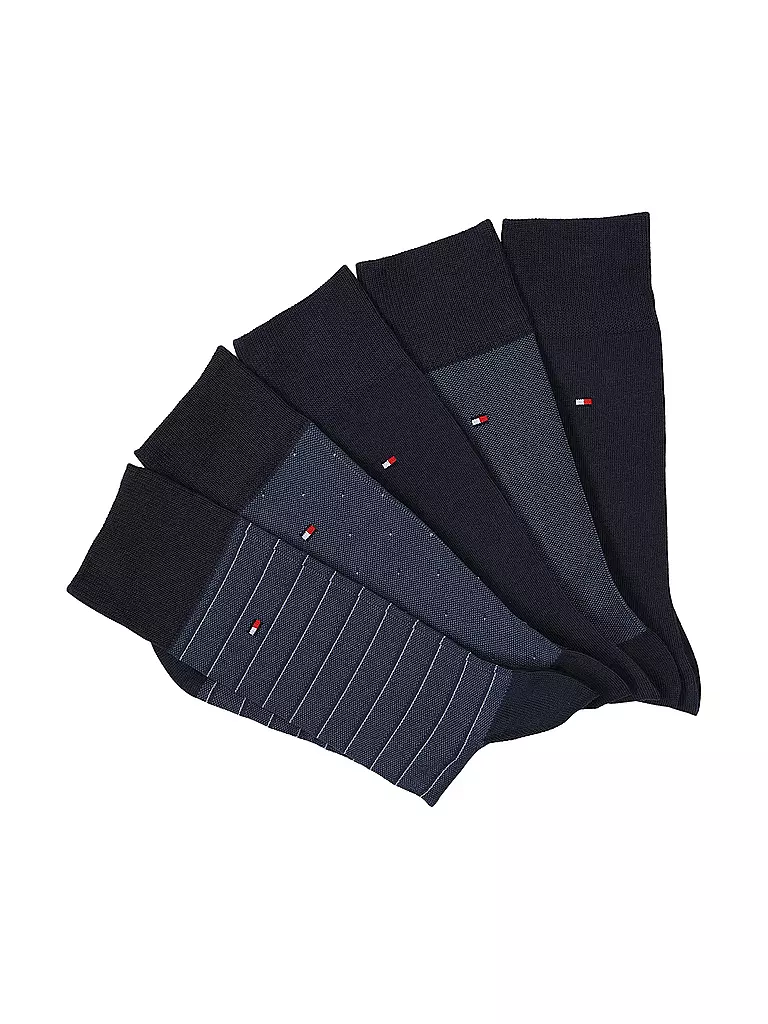 TOMMY HILFIGER | Socken Geschenkbox 5er Pkg navy | Azul