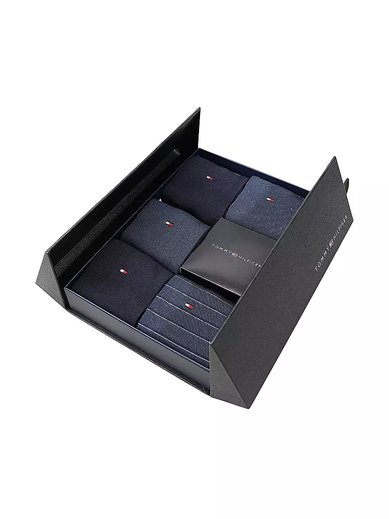 TOMMY HILFIGER | Socken Geschenkbox 5er Pkg navy | Azul