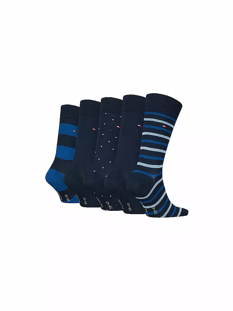 TOMMY HILFIGER | Socken Geschenkbox 5er Pkg. navy | Azul oscuro