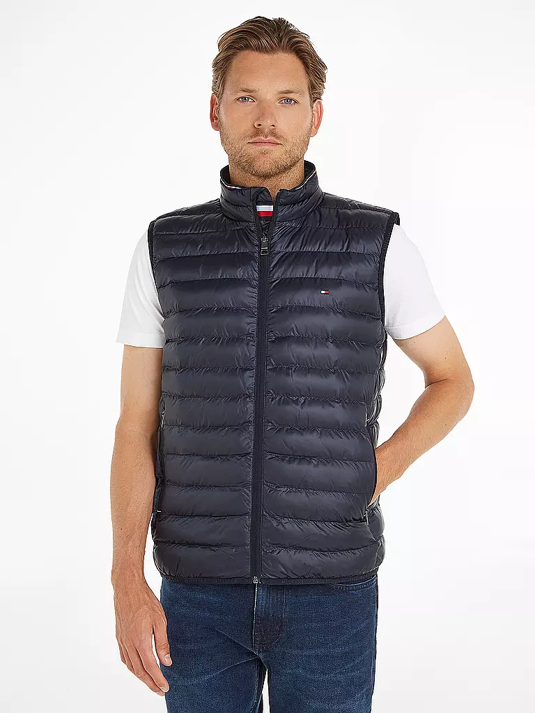 TOMMY HILFIGER | Steppgilet  | Azul
