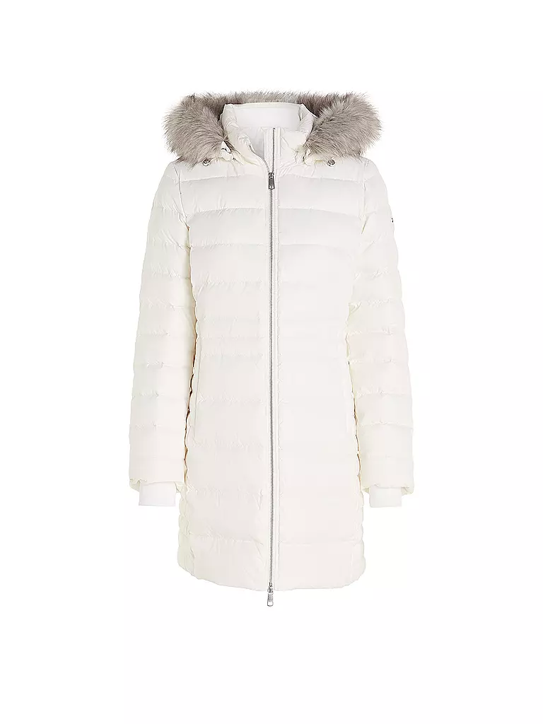 TOMMY HILFIGER | Steppmantel | Blanco