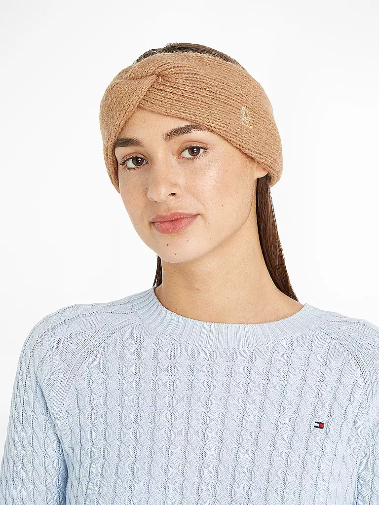 TOMMY HILFIGER | Stirnband | Camel