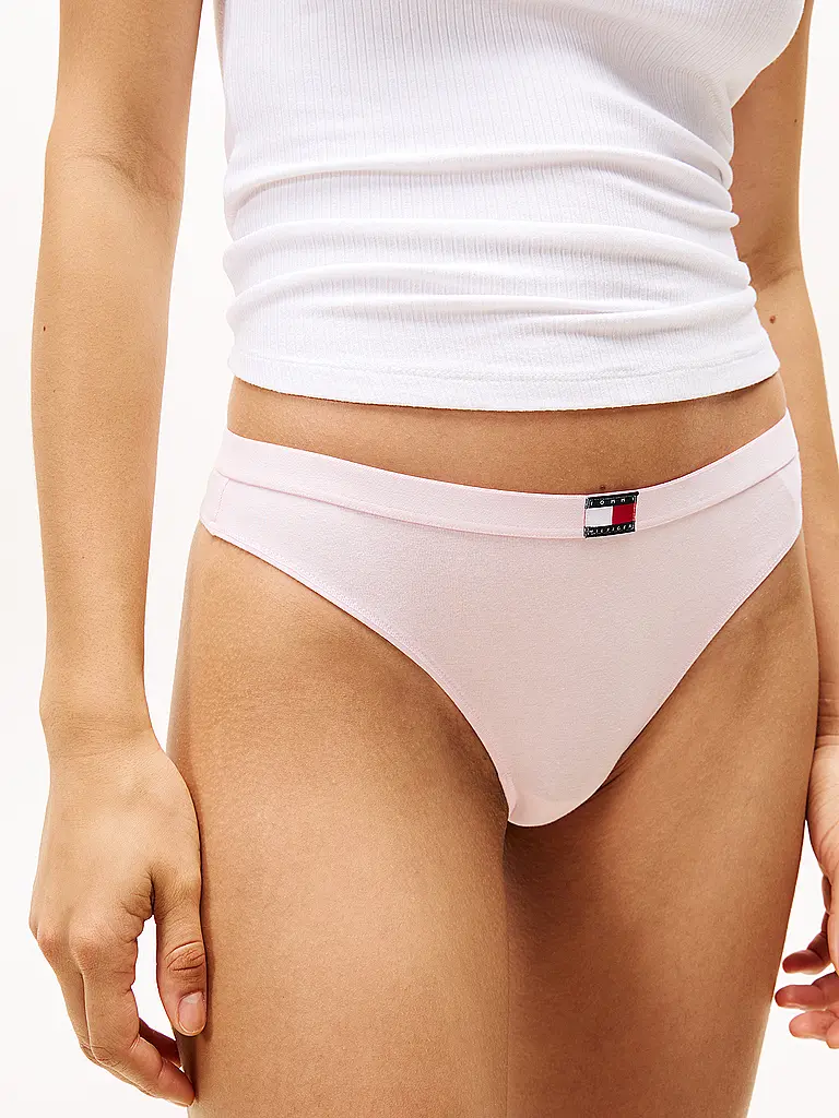 TOMMY HILFIGER | String, paquete de 5, rojo oscuro | Rojo oscuro