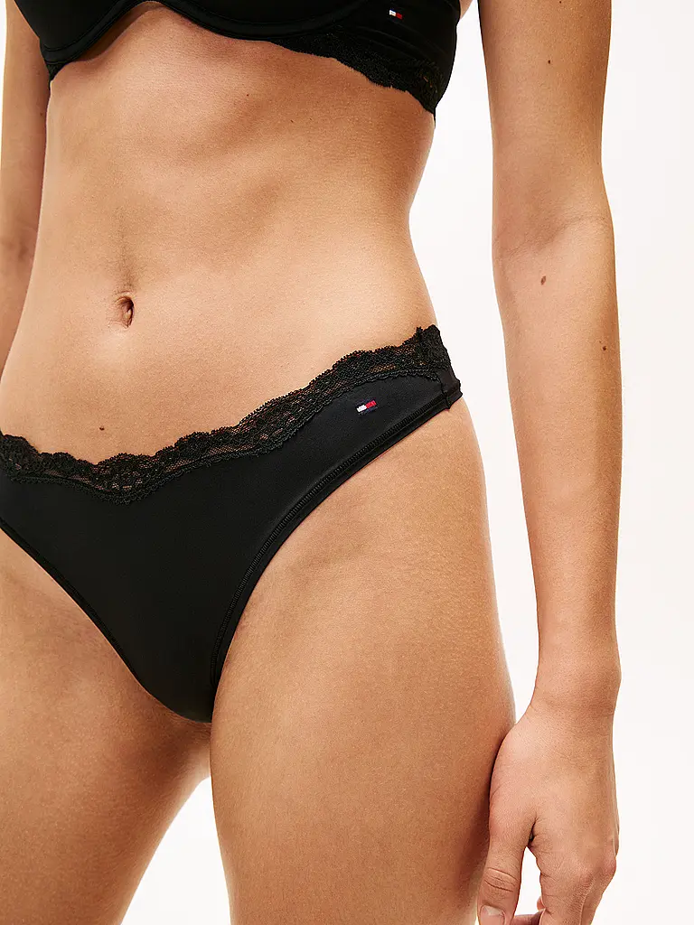 TOMMY HILFIGER | String negro | Negro