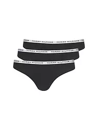 TOMMY HILFIGER | String Paquete de 3 | Negro
