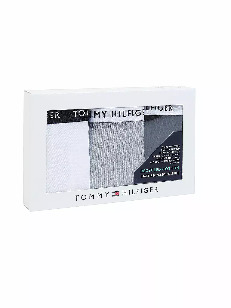 TOMMY HILFIGER | String Paquete de 3 | Gris