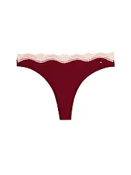 TOMMY HILFIGER | String negro | Rojo