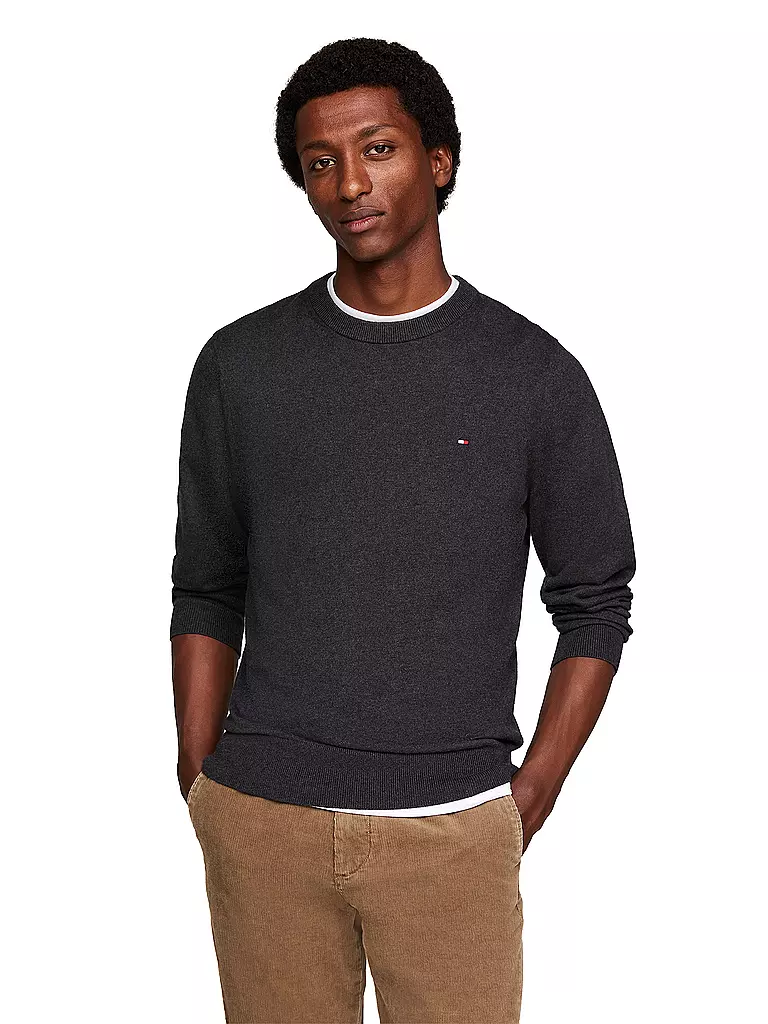 TOMMY HILFIGER | Suéter | grau
