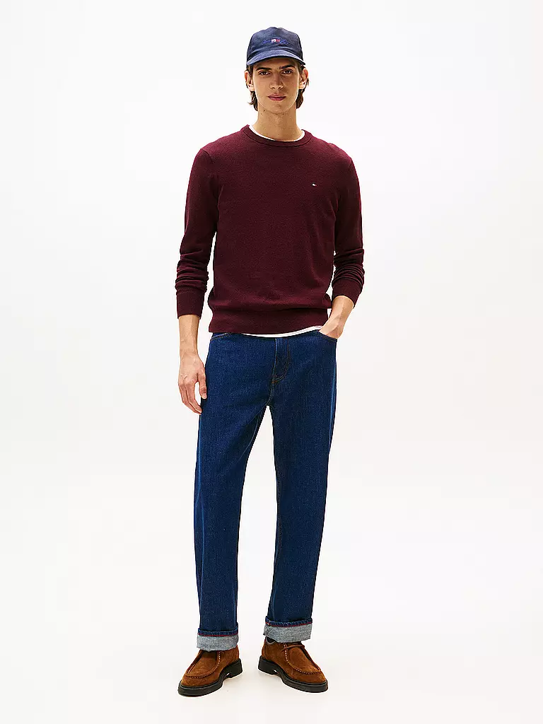 TOMMY HILFIGER | Suéter | dunkelrot