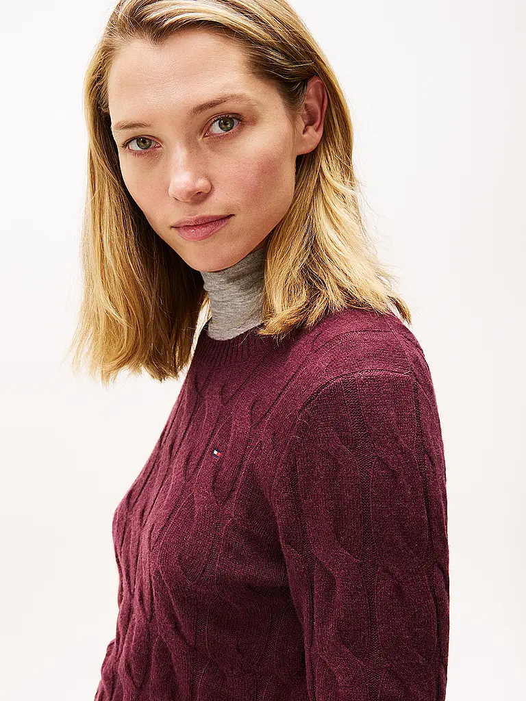 TOMMY HILFIGER | Suéter | Rojo oscuro
