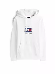 TOMMY HILFIGER | Sudadera con capucha - Hoodie | Blanco