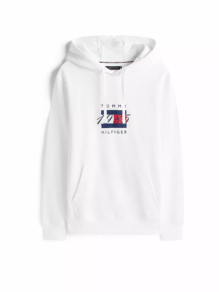 TOMMY HILFIGER | Sudadera con capucha - Hoodie | Blanco