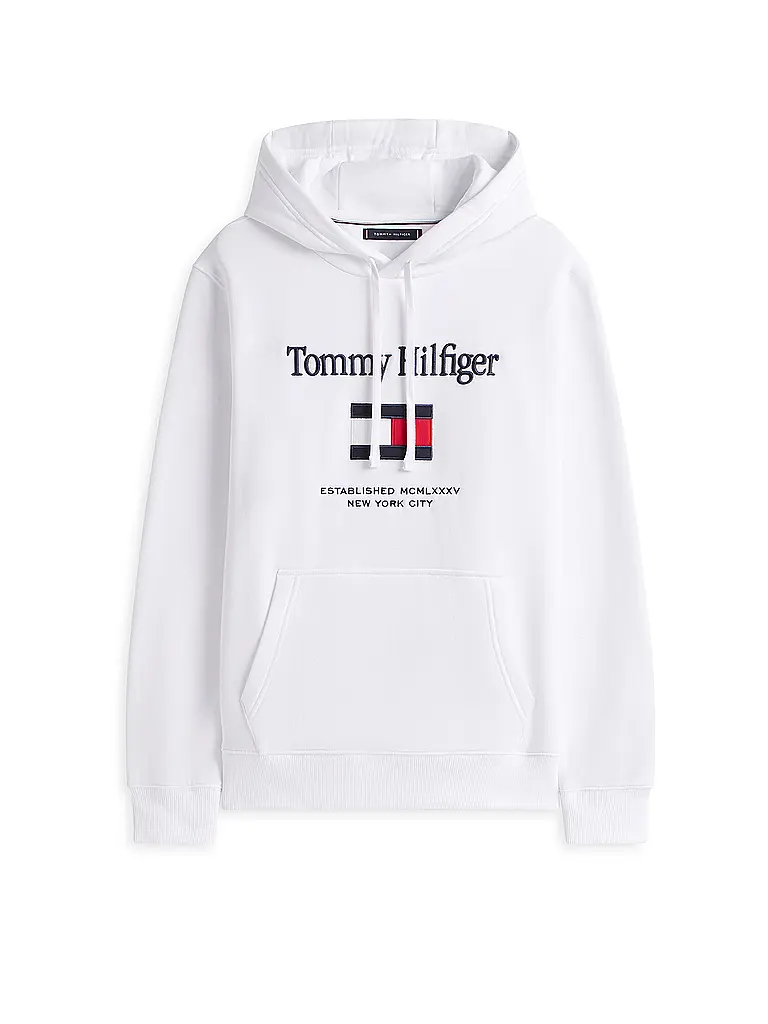 TOMMY HILFIGER | Sudadera con capucha - Hoodie | Blanco