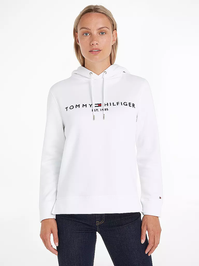 TOMMY HILFIGER | Sudadera con capucha - Hoodie | Blanco