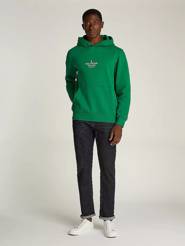 TOMMY HILFIGER | Sudadera con capucha - Hoodie | Verde oscuro