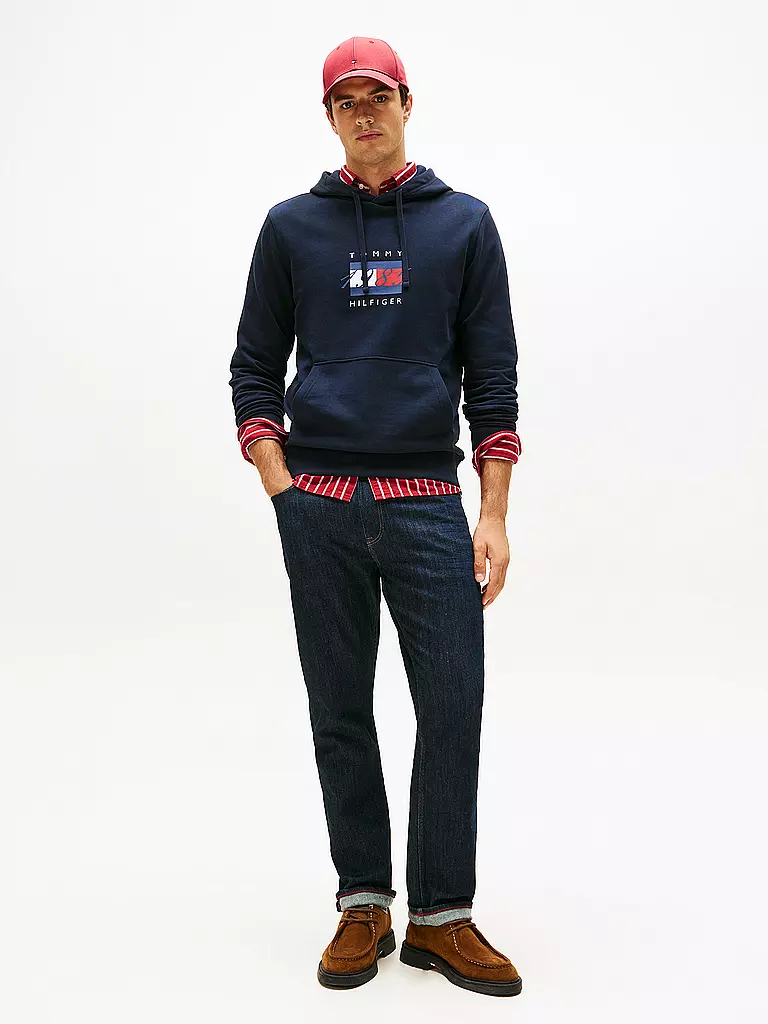 TOMMY HILFIGER | Sudadera con capucha - Hoodie | Azul oscuro