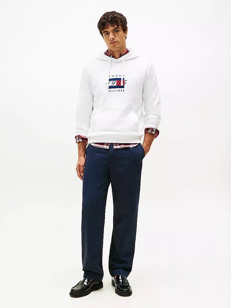 TOMMY HILFIGER | Sudadera con capucha - Hoodie | Blanco