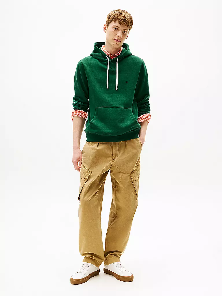 TOMMY HILFIGER | Sudadera con capucha - Hoodie | Verde oscuro