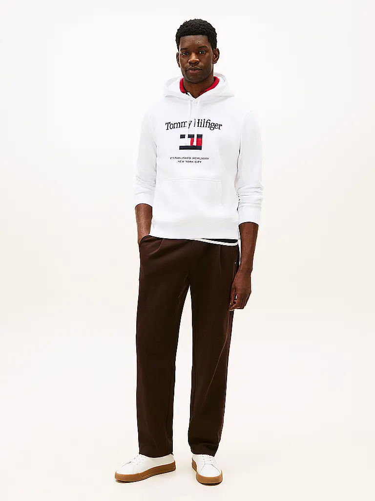 TOMMY HILFIGER | Sudadera con capucha - Hoodie | Blanco