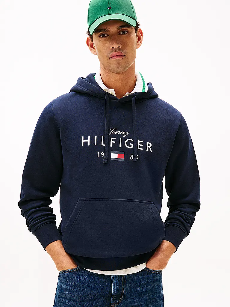 TOMMY HILFIGER | Sudadera con capucha - Hoodie | Azul