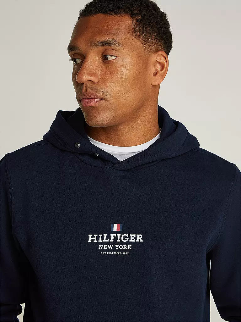 TOMMY HILFIGER | Sudadera con capucha - Hoodie | Azul oscuro