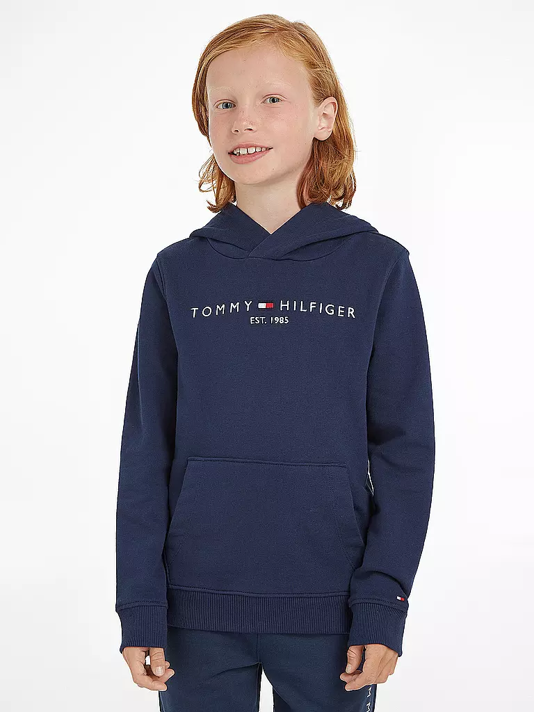 TOMMY HILFIGER | Sudadera con capucha para niño - Hoodie | Azul oscuro