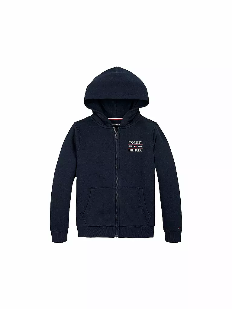 TOMMY HILFIGER | Sudadera con capucha para niño | Azul oscuro