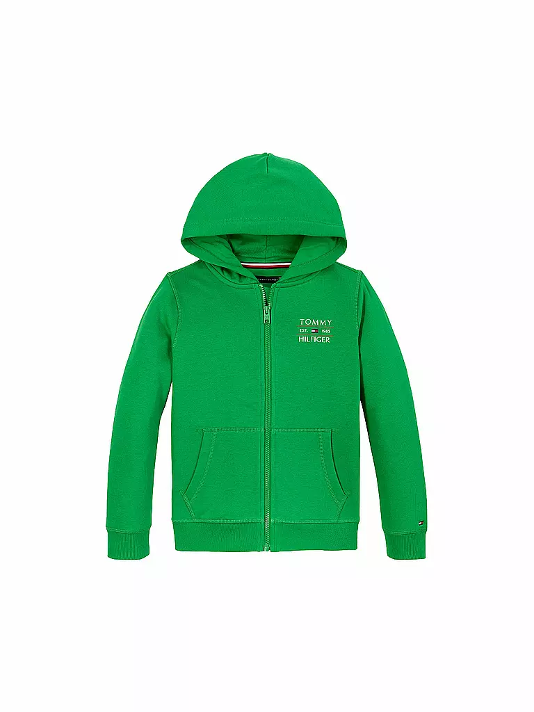 TOMMY HILFIGER | Sudadera con capucha para niño | Verde