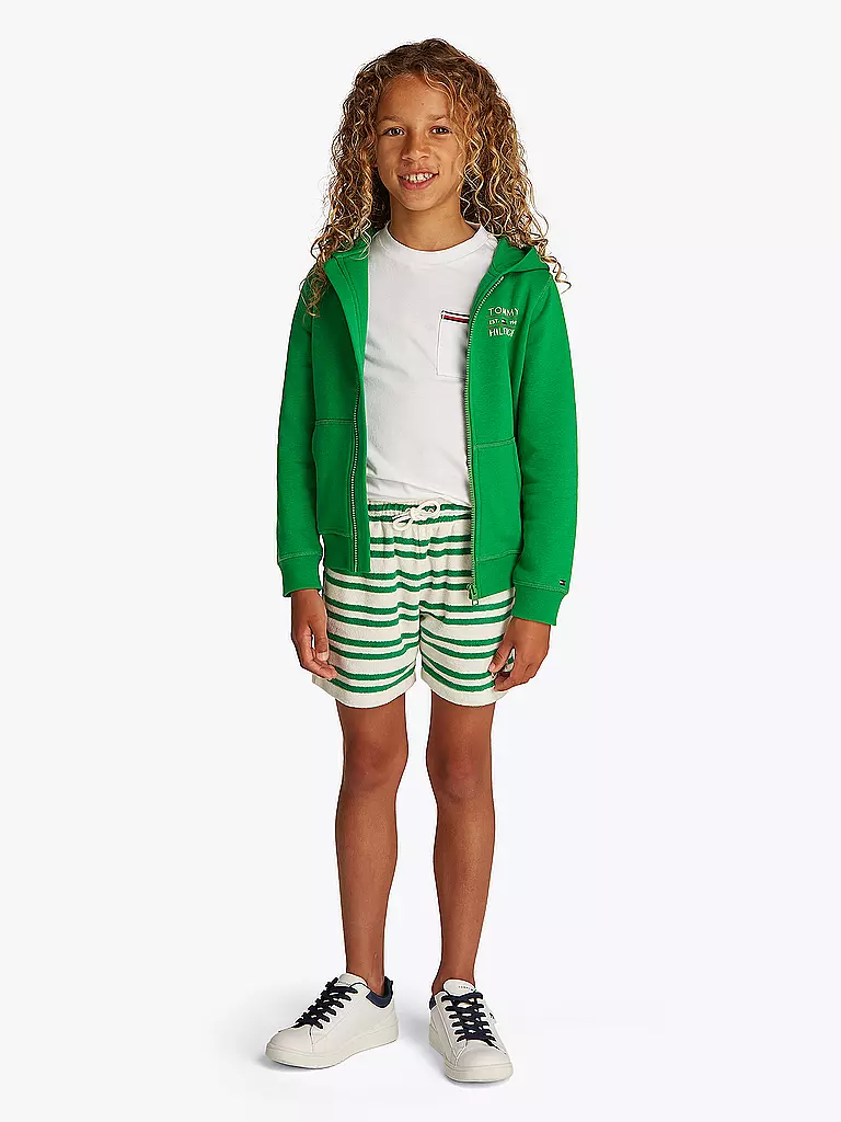 TOMMY HILFIGER | Sudadera con capucha para niño | Verde