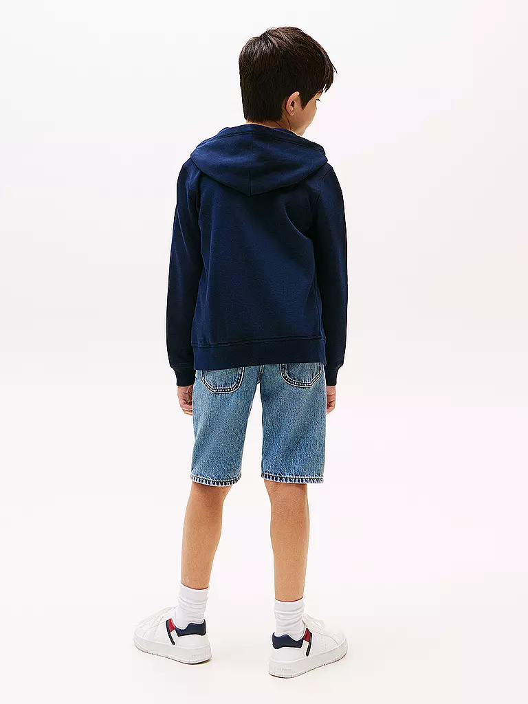 TOMMY HILFIGER | Sudadera con capucha para niño | Azul oscuro