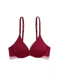 TOMMY HILFIGER | Sujetador push up negro | Rojo