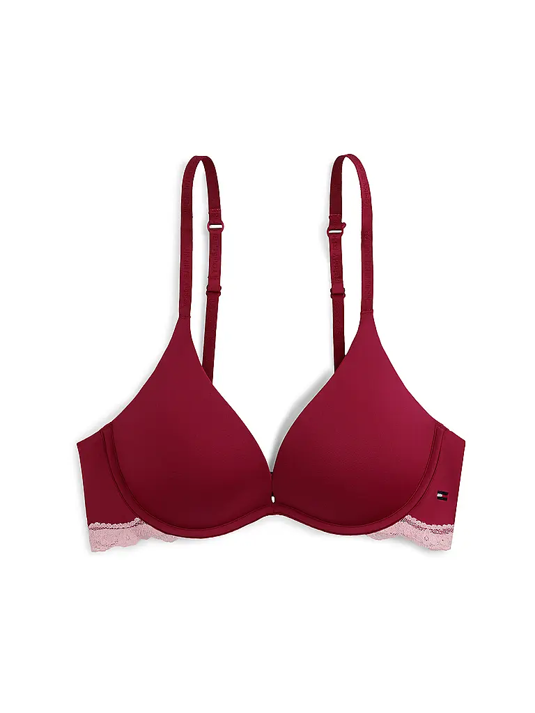 TOMMY HILFIGER | Sujetador Push Up rojo | Rojo