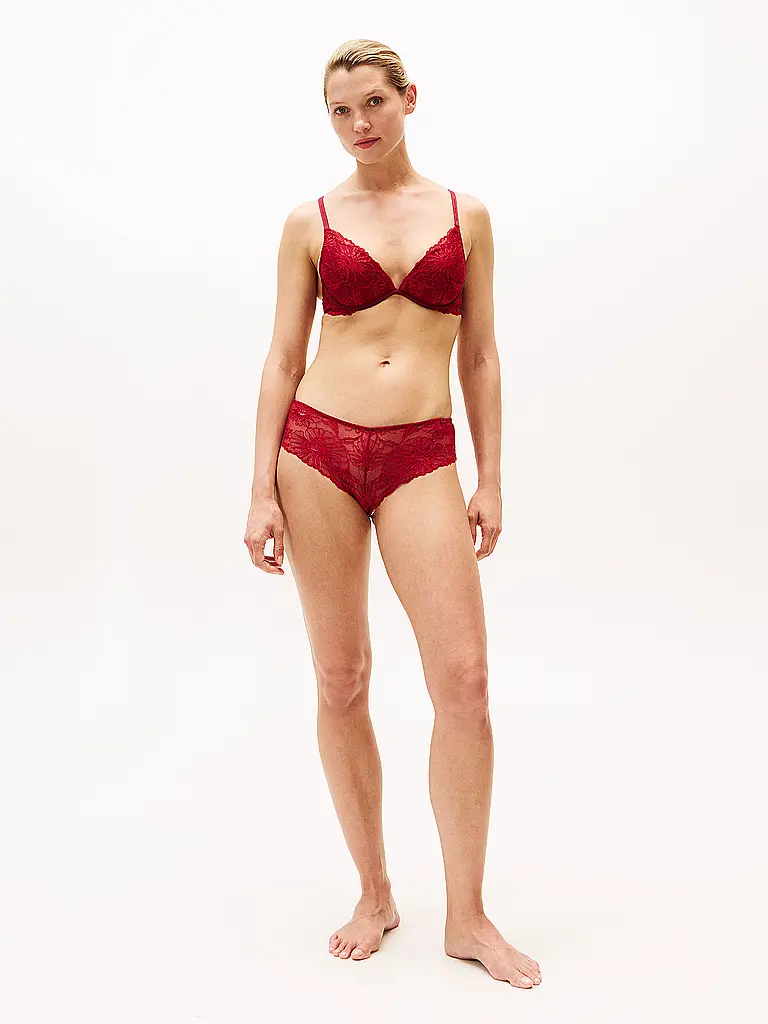 TOMMY HILFIGER | Sujetador push up rojo | Rojo