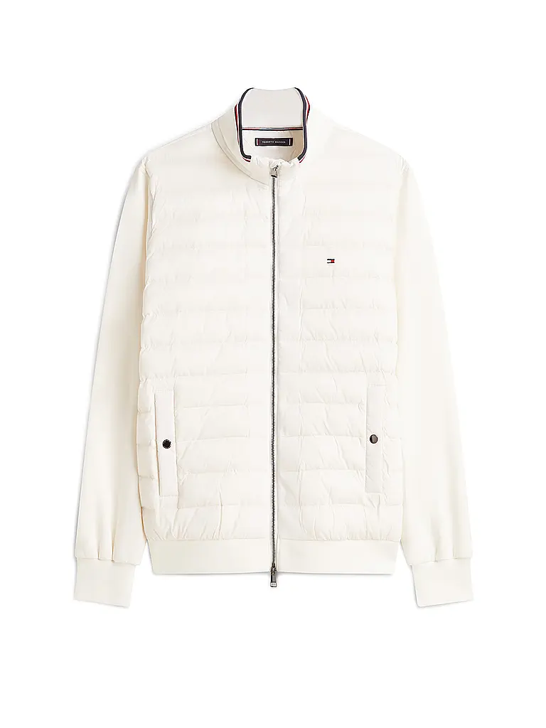 TOMMY HILFIGER | Sweatjacke  | Crema