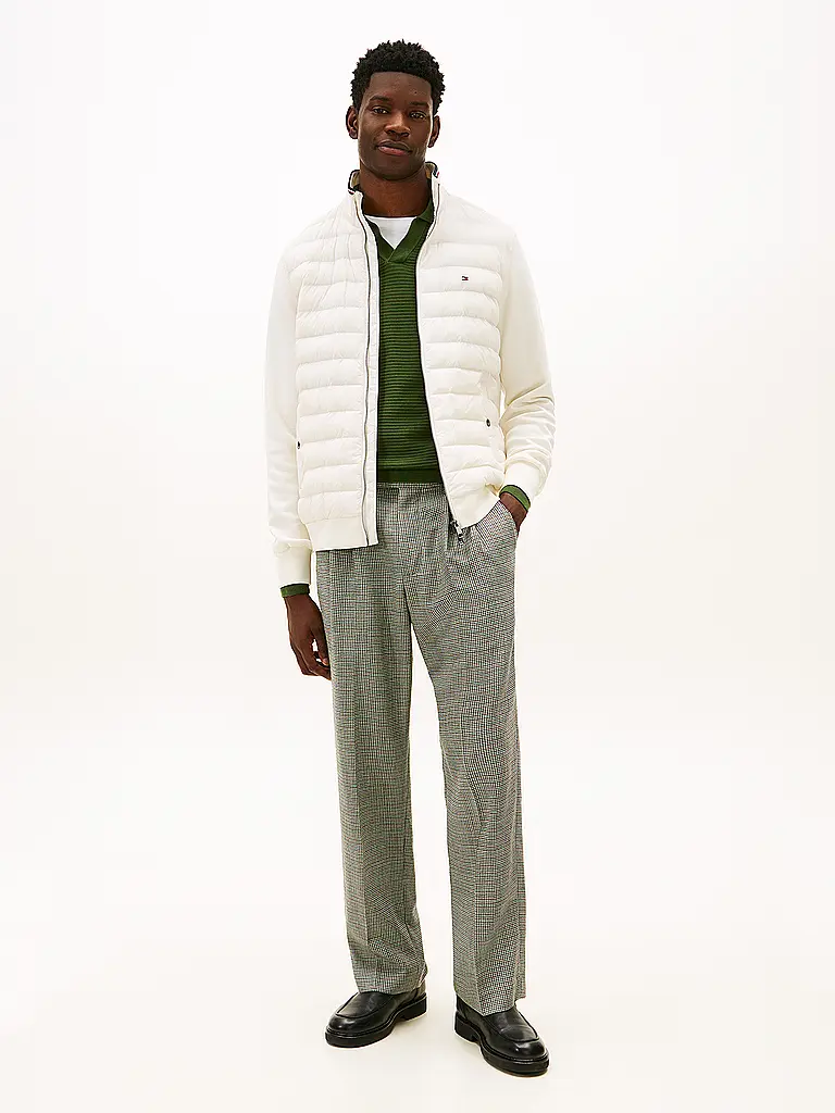 TOMMY HILFIGER | Sweatjacke  | Crema