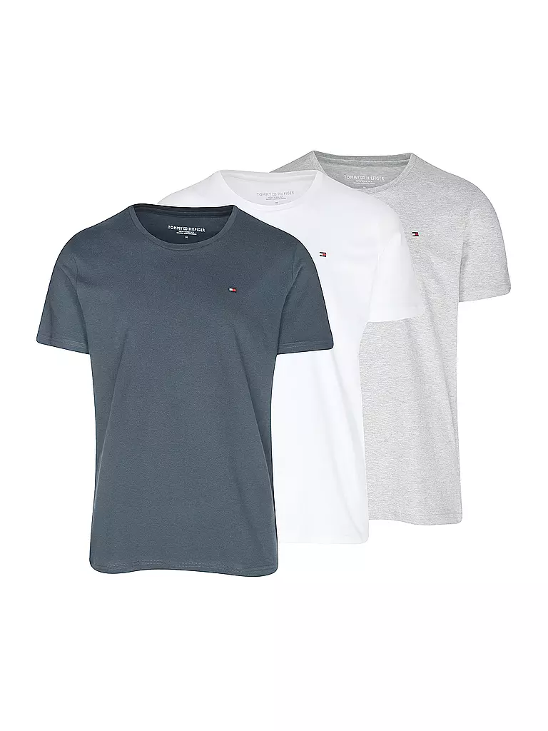 TOMMY HILFIGER | T-Shirt 3er Pkg | Azul