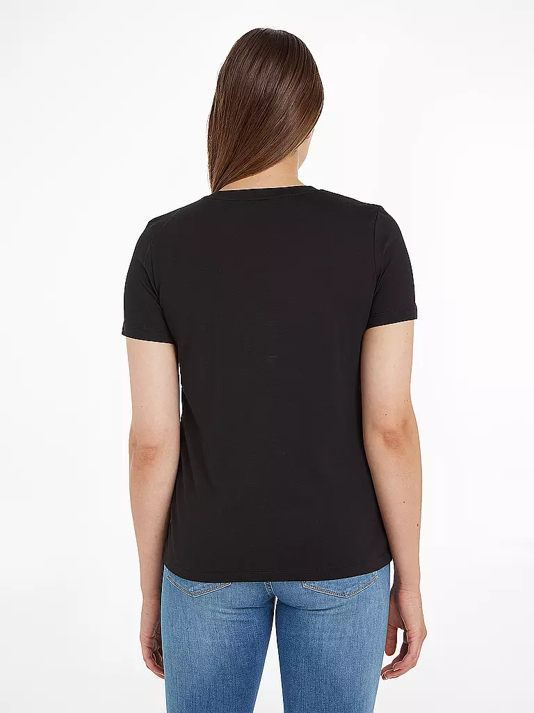 TOMMY HILFIGER | T-Shirt Regular Fit  | Negro