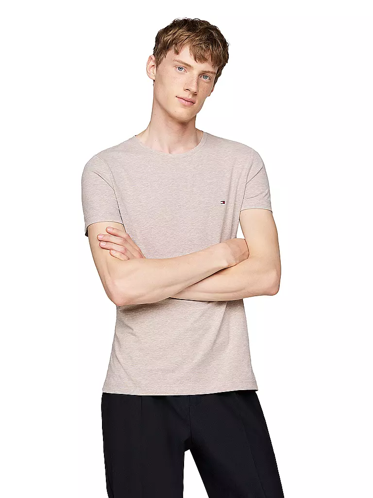 TOMMY HILFIGER | T-Shirt Slim Fit | Crema