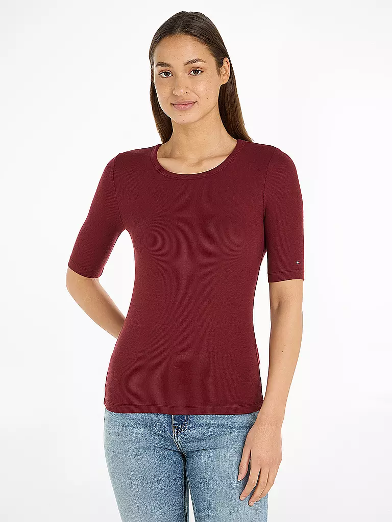 TOMMY HILFIGER | T-Shirt | Rojo oscuro