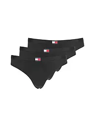 TOMMY HILFIGER | Tangas paquete de 3 negro | Negro