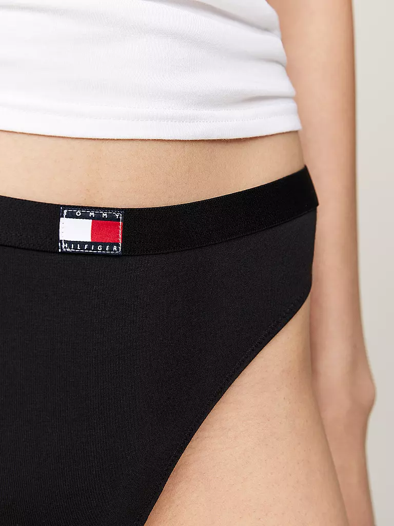 TOMMY HILFIGER | Tangas paquete de 3 negro | 